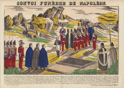 Convoi funèbre de Napoléon - French School